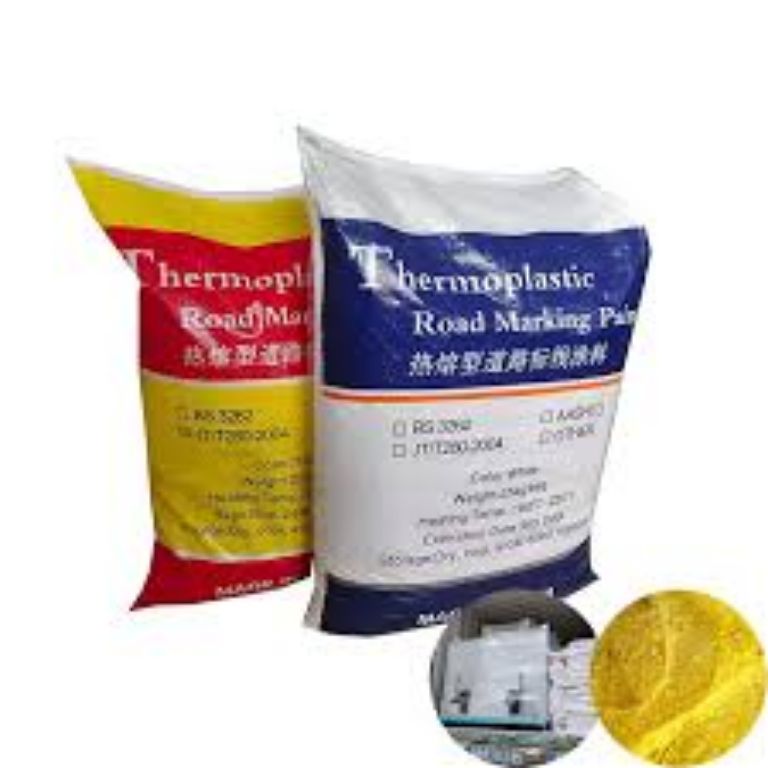 White Thermoplastic Traffic paint by HIPHEN