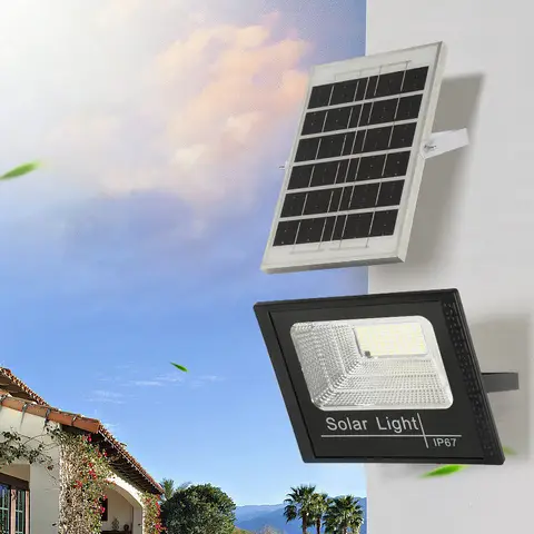Solar led flood light by HIPHEN
