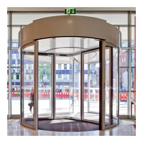 Smart swing revolving door by HIPHEN