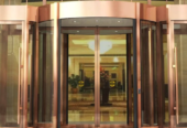 Swing door drive revolving system by HIPHEN
