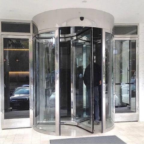 Two wings Intelligent door by HIPHEN