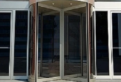 Motion Revolving Automatic Door System by HIPHEN
