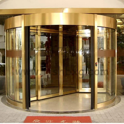 Motion Revolving Automatic Door System by HIPHEN