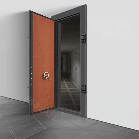 Vault doors with emergency door by HIPHEN