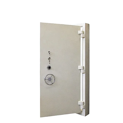 Steel plate vault door by HIPHEN