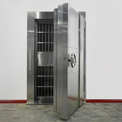 Vault door with emergency escape door by HIPHEN
