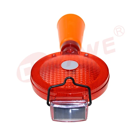 Led solar warning barricade light by HIPHEN