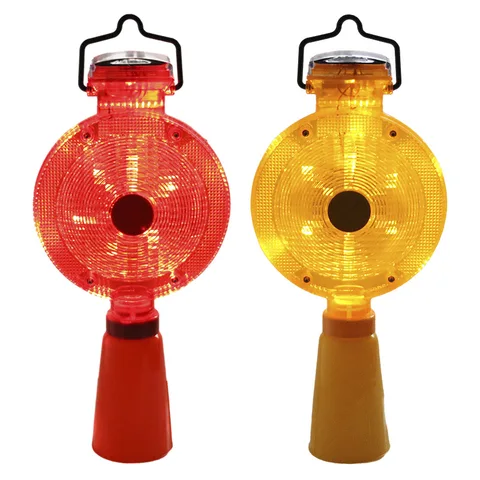 Solar traffic warning light by HIPHEN