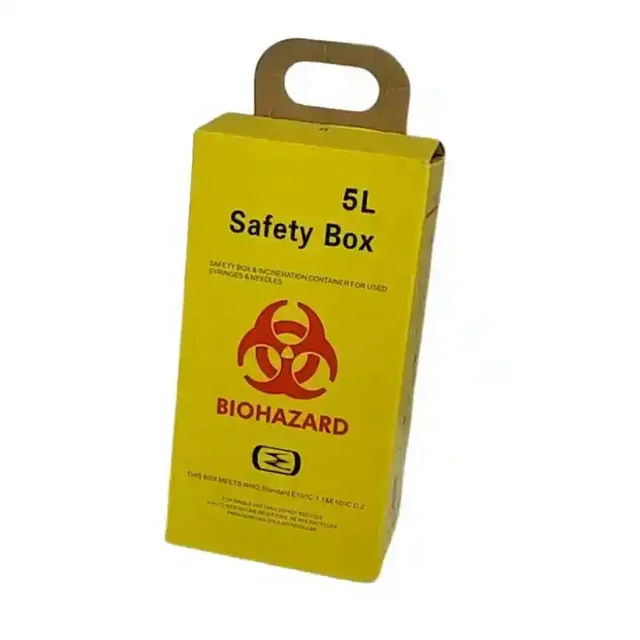 5L Biohazard sharp container by Scantrik