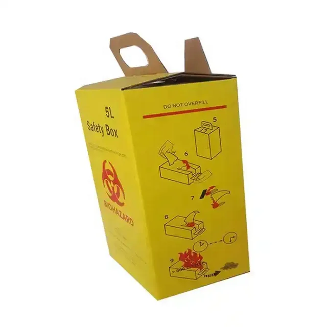 5L Biosafety waste box by Scantrik