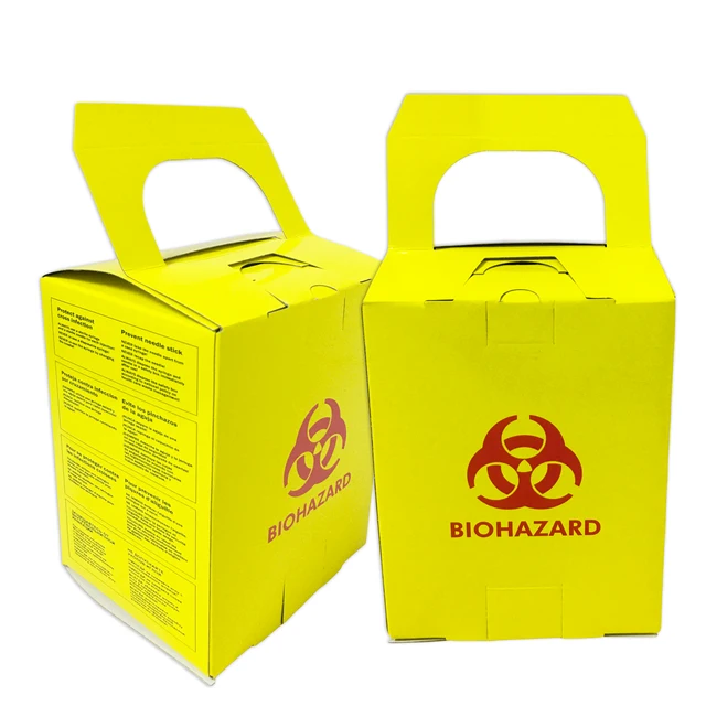 5L safety waste box by Scantrik