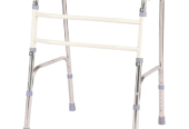 Folding moving walker aid by Scantrik