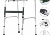 Moving alloy walker aid by Scantrik