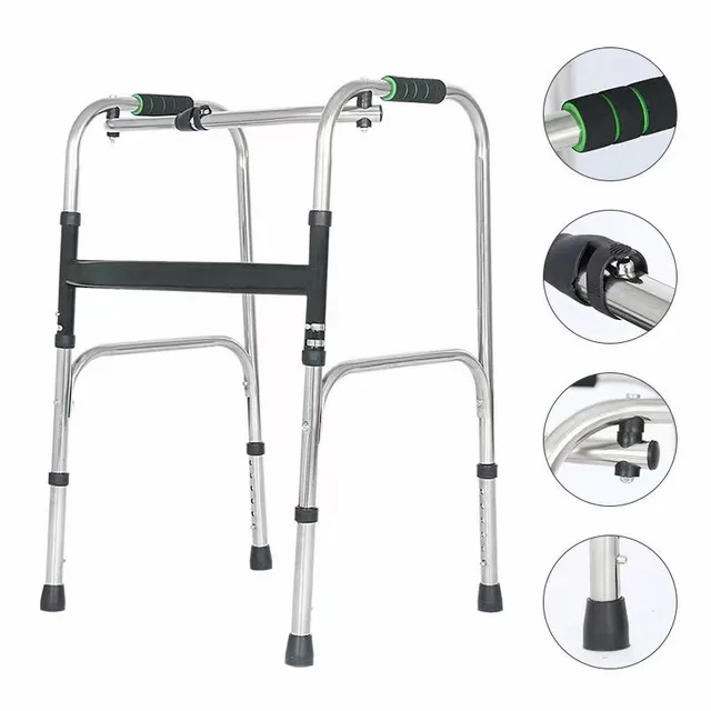 Moving alloy walker aid by Scantrik