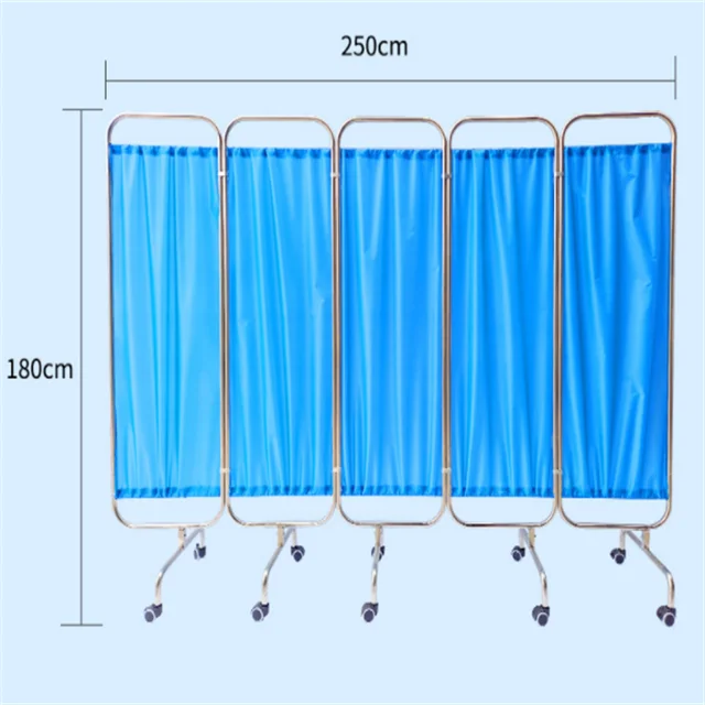 Mobile fold Hospital ward screen by Scantrik