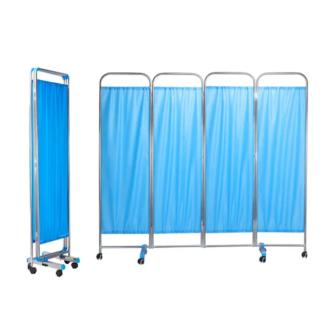 Medical folding bed screen by Scantrik