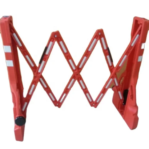 Durable plastic retractable road safety barrier by HIPHEN