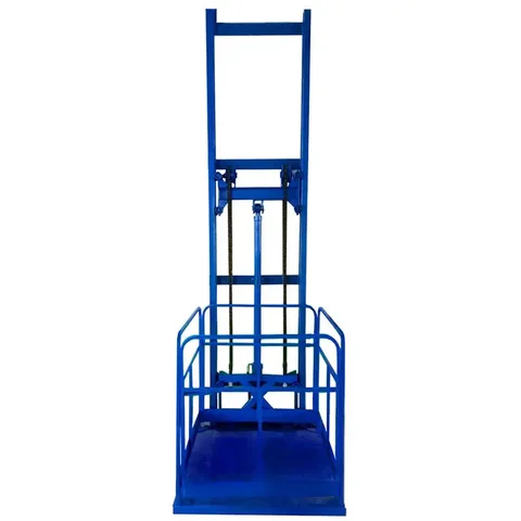 Elevator Hydraulic Vertical Cage Lift by Hiphen