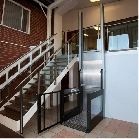 Low noise safe hydraulic villa elevator wheel chair by HIPHEN