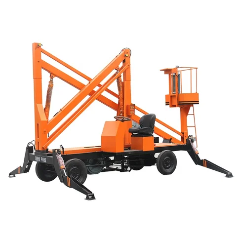 High quality 200kg telescopic aerial work platform by home lift elevator