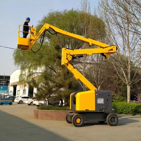 Aerial Work Platform Capacity 200kg Boom Lift by Elevator