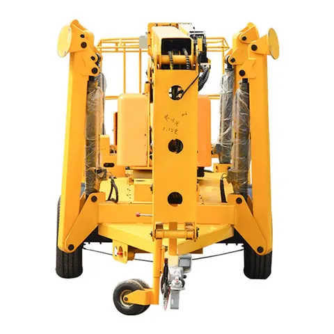 200kg platform height telescopic boom lift by Home Lift Elevator
