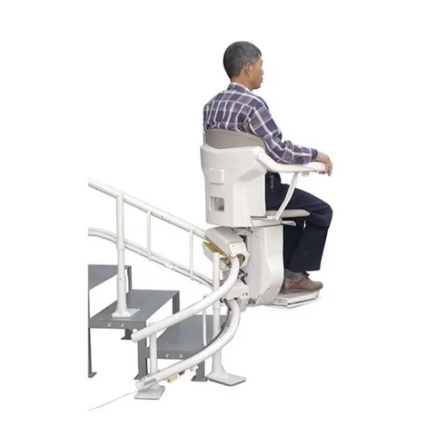 Home stair lift curve up by Home Lift Elevator