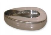 Hospital bed pan stainless steel by Scantrik