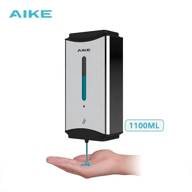 Automated soap dispenser with infrared Thermometer by Scantrik