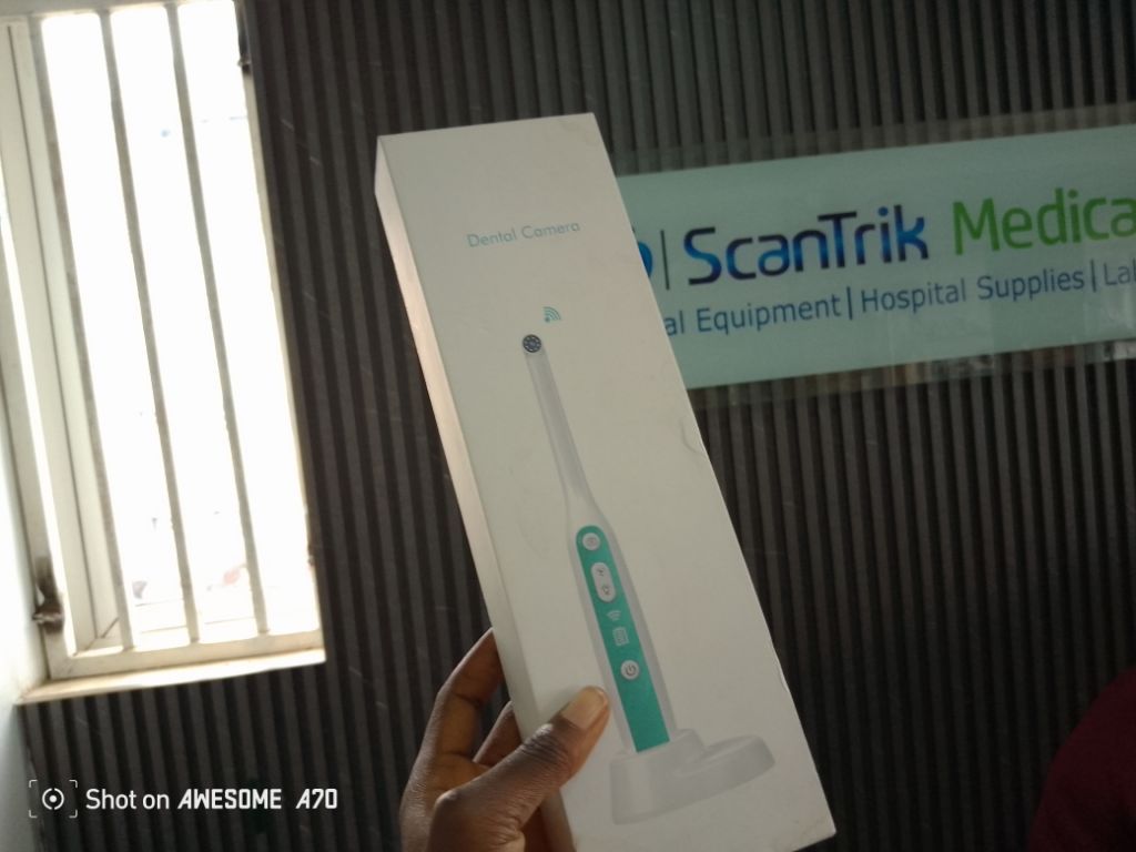 Plastic Manual WiFi Dental Camera By Scantrik