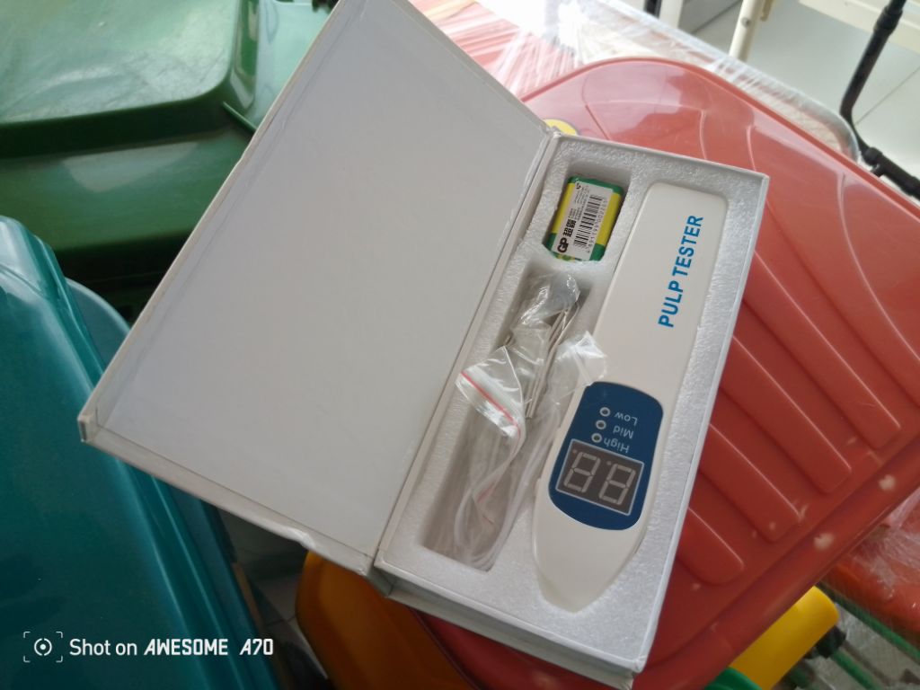 Electric dental pulp tester