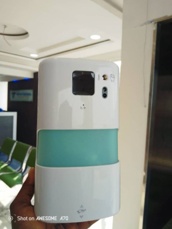 Wall mounted dispenser system by HIPHEN