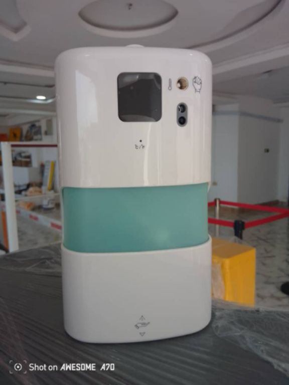 Automatic sanitizer hand dispenser by HIPHEN