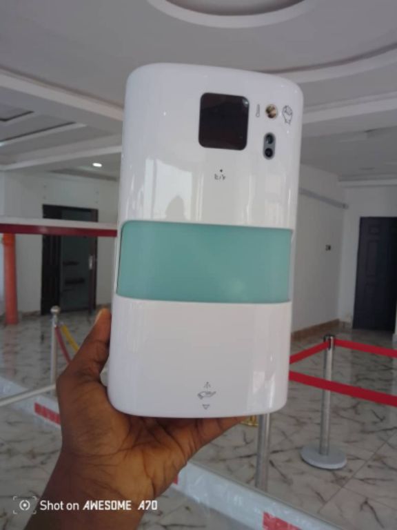 Plastic Automatic Soap Sanitizer by HIPHEN