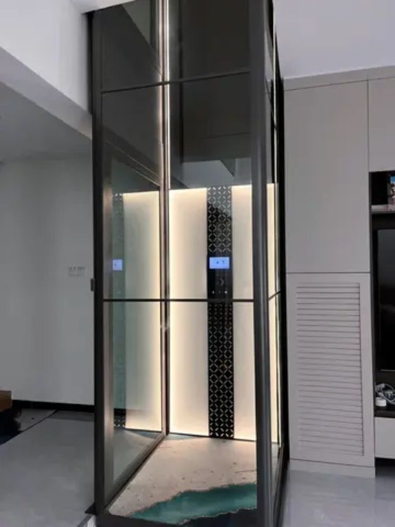 2 storey hydraulic home lift elevator by HIPHEN