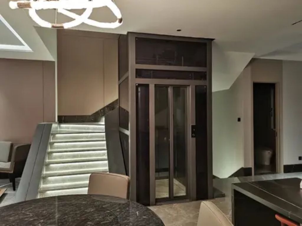 Home Elevator Pitless Home Lift System by HIPHEN