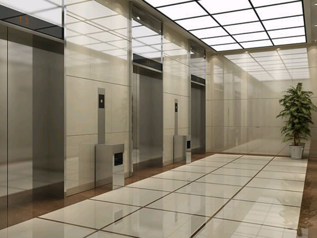 4 person commercial Lift elevator system by HIPHEN.