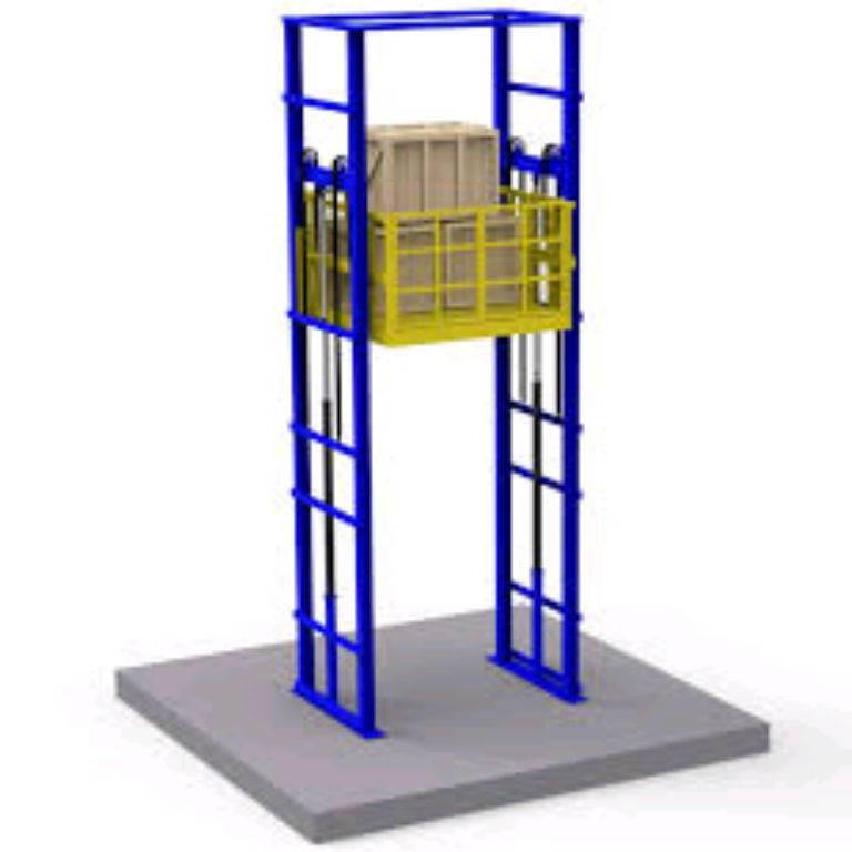 100kg hydraulic small cargo lift freight elevator by HIPHEN