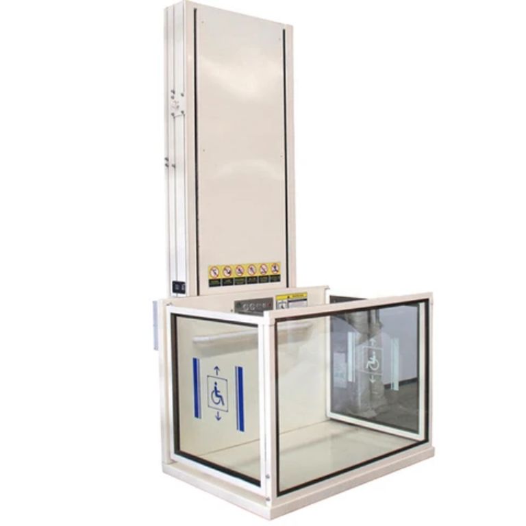 Vertical electric hydraulic wheel chair Stair lift