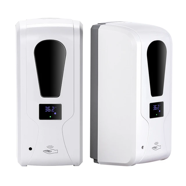 Public restroom soap dispenser by Scantrik