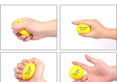Squeeze-relief-ball
