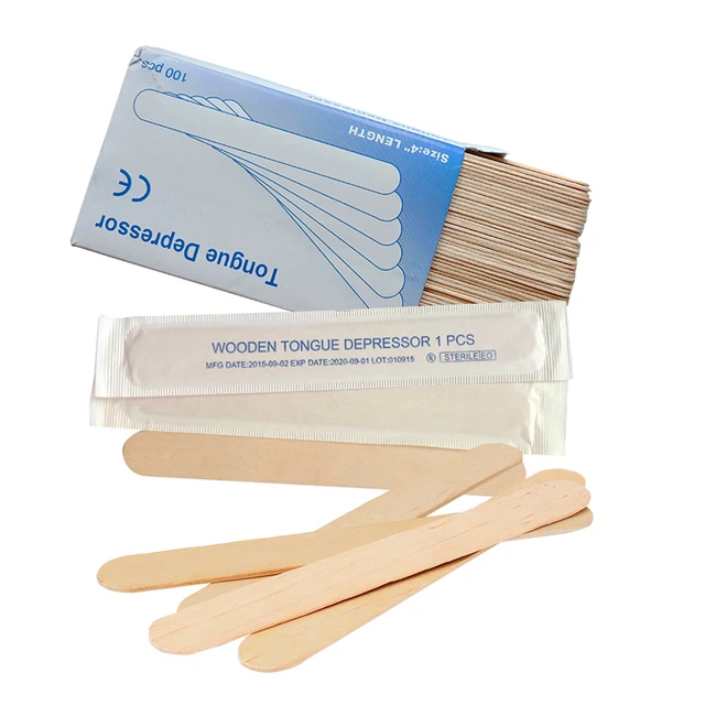 Medical disposable tongue depresser by Scantrik