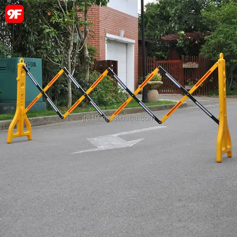 Expandable Folding Security Barrier by HIPHEN