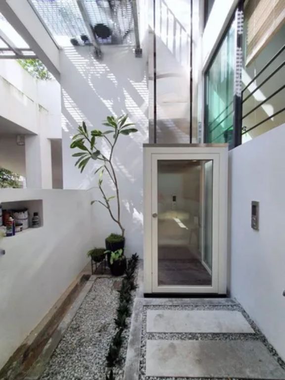 Glass Lift 2 passenger Elevator by HIPHEN