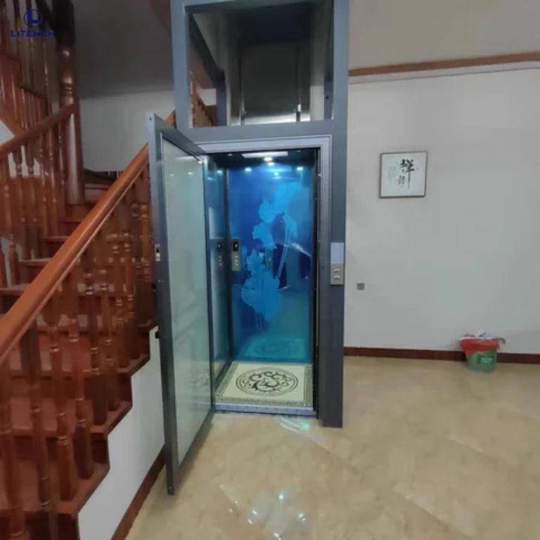 Indoor energy saving home elevator by HIPHEN