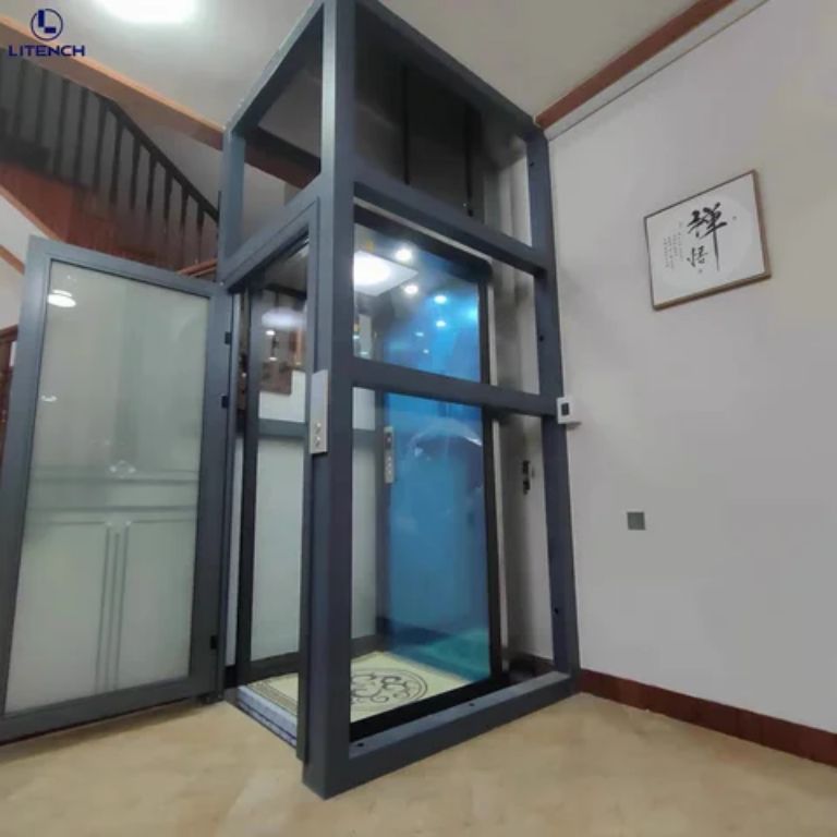 Safety Geer villa passenger lift by HIPHEN