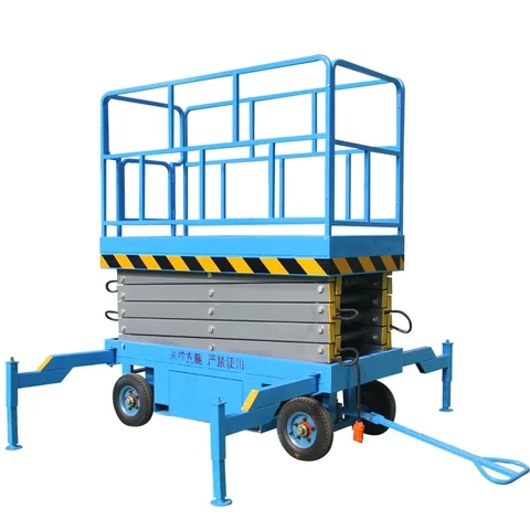 Hydraulic Portable Wheel Scissor Lift by Home Lift Elevator