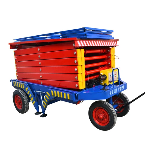 Electric Diesel Hydraulic Scissor Lift by Home Lift Elevator