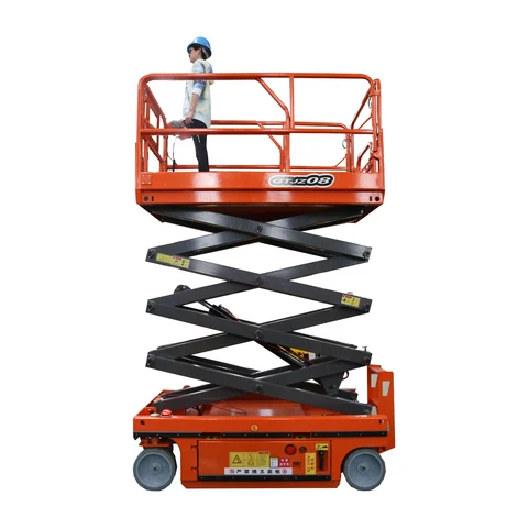 Diesel compact scissor lift by Home Lift Elevator