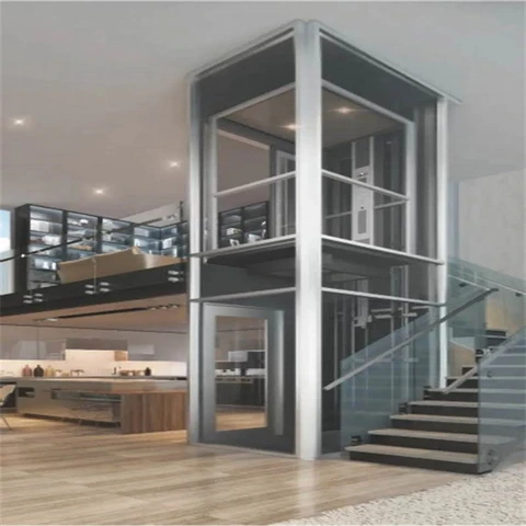 450kg stainless steel 6 passenger Elevator Lift System by Home Lift Elevator